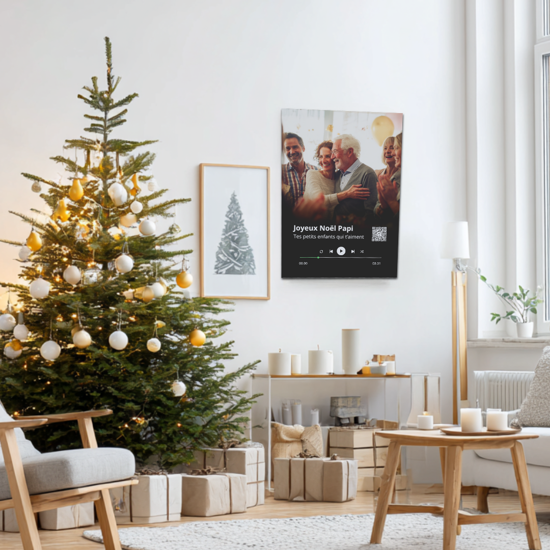 Personalized Christmas poster TailorTune